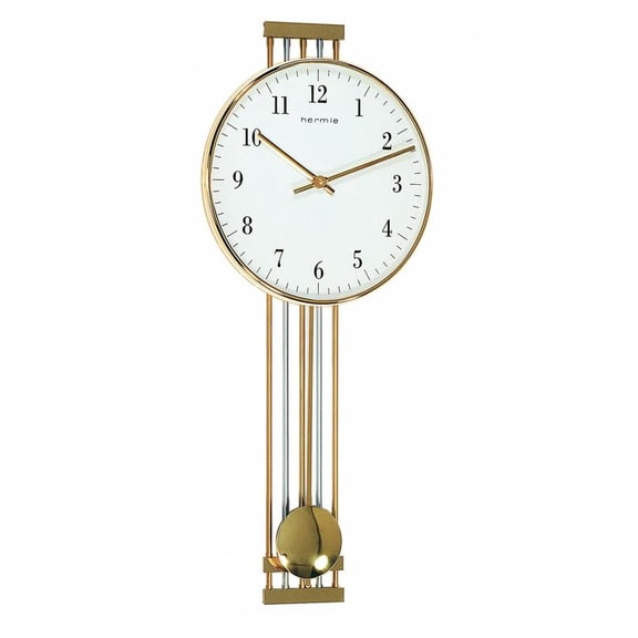 Modern clock with quartz movement from Hermle