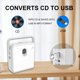 thumbnail image 3 of Reproductor de CD Portátil con Bluetooth, Diseño Vertical, Altavoces Estéreo con CD, Radio FM, Compatible con USB, AUX y Pantalla LCD, 3 of 5