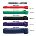 thumbnail image 4 of 208cm Resistance Loop Band Natural Latex Yoga Strength Training Stretch Band Home Gym Fitness Exercise, 4 of 8
