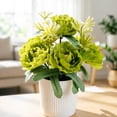 thumbnail image 5 of cpengpj Lifelike Layered Peony Artificial Floral Bonsai, Fade Resistant Plastic, for Living Room Space Livening, 1 Piece, 5 of 6
