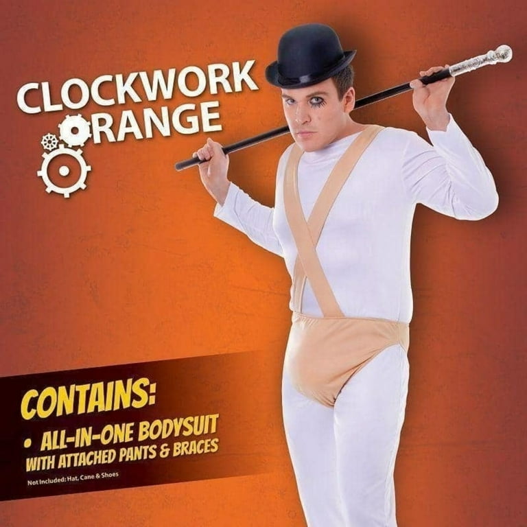 Mens Clockwork Orange Male Adult Costume Chest Size 44 Mens Clockwork Orange Male Adult Costume Chest Size 44