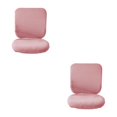 thumbnail image 2 of Guardoinrt Soft and Breathable Swivel Chair Cover Seating Experience Pink Backrest + Cushion Cover 2Set, 2 of 6