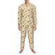 thumbnail image 3 of Balery Cartoon Shiba Inu Dog Pijama para Hombre de Dos Piezas con Manga Larga, Conjunto de Dormir y Descanso Suave con Bolsillos-Small, 3 of 7
