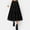 Black, variant on Women Mid Length Skirt Dance Party A Line High Waisted Ruffles Skirt Holiday Party Half Skirts Suede Skirts for Women plus Size Skirts for Women 2x Light Skirt Ruched Skirts for Women Short Skirts for