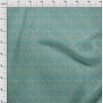 thumbnail image 3 of oneOone Polyester Lycra Turquoise Green Fabric Batik Craft Projects Decor Fabric Printed By The Yard 56 Inch Wide, 3 of 4