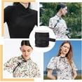 thumbnail image 6 of 13.5 Yard Satin Bias Tape 0.47inch Wide Double Fold Satin Binding Bias Ribbon for Cheongsam Decoration Clothing Seaming Piping Black Black, 6 of 6