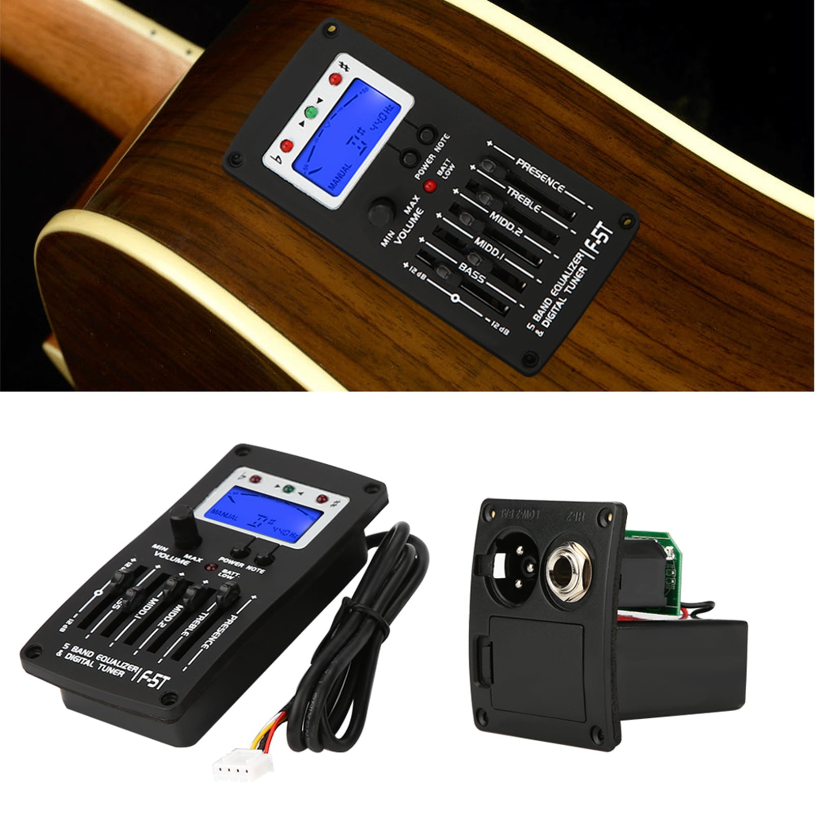 Guitar Pick Up, Portable Guitar Pickup, Professional For Acoustic Guitar Beginners Classic Guitar Music Player