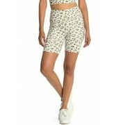 new X BY GOTTEX LAB women shorts legging inter-luxe XGT-4406S leopard sz XS $62
