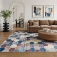 thumbnail image 4 of Rug Branch Checkered Geometric Indoor Area Rug, 4 of 6