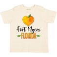 thumbnail image 3 of Inktastic Fort Myers Florida Orange in Heart Boys or Girls Toddler T-Shirt, 3 of 5