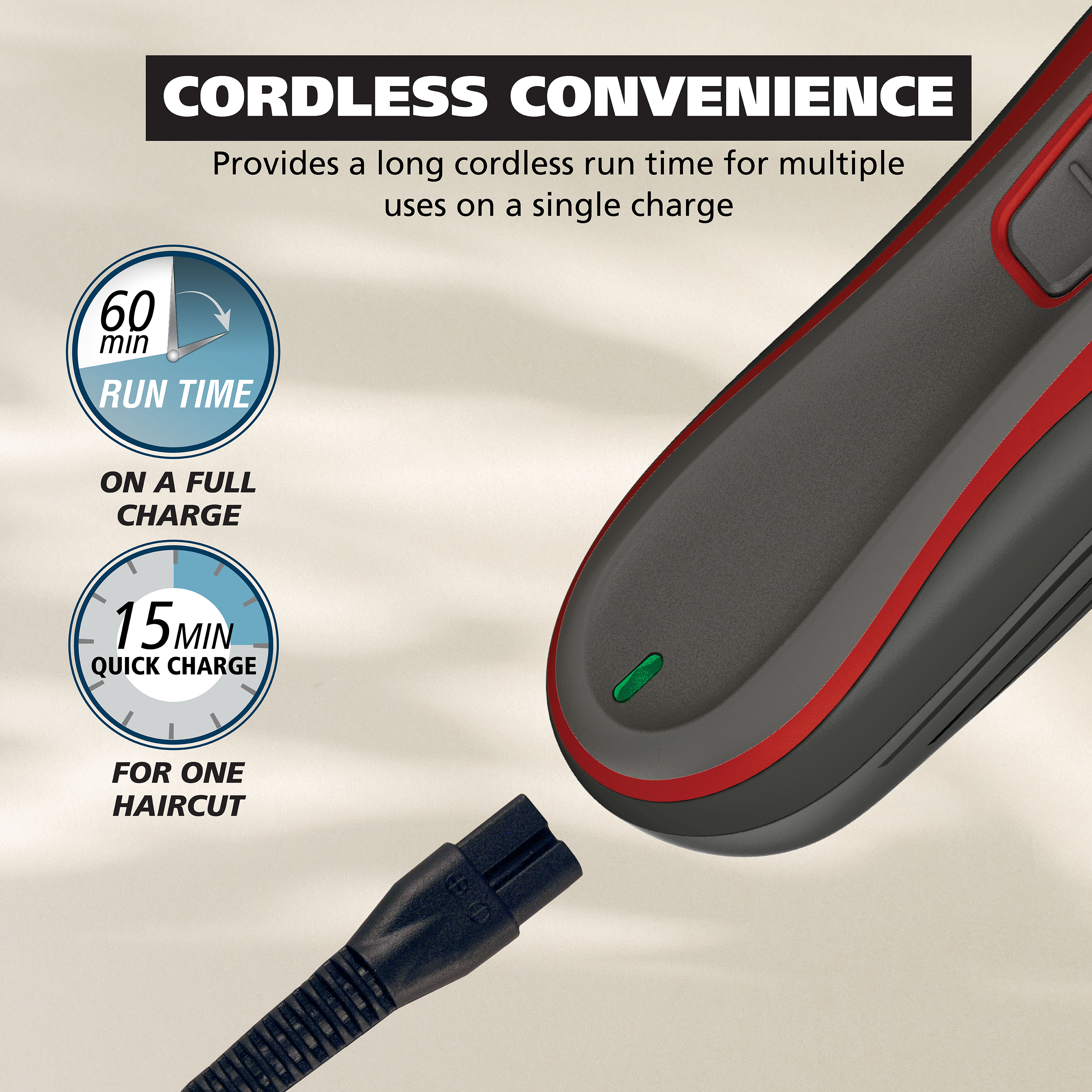 Wahl Cordless Pro Rechargeable Hair Clipper Kit photo 3