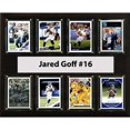 thumbnail image 1 of C&I Collectables 1215GOFF8C NFL Plaque de 8 Cartes Jared Goff Los Angeles Rams, 1 of 1