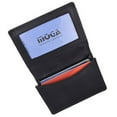 thumbnail image 4 of Moga Genuine Leather Business Card Holder Name Card Case Credit Card Wallet with ID Window, 4 of 18