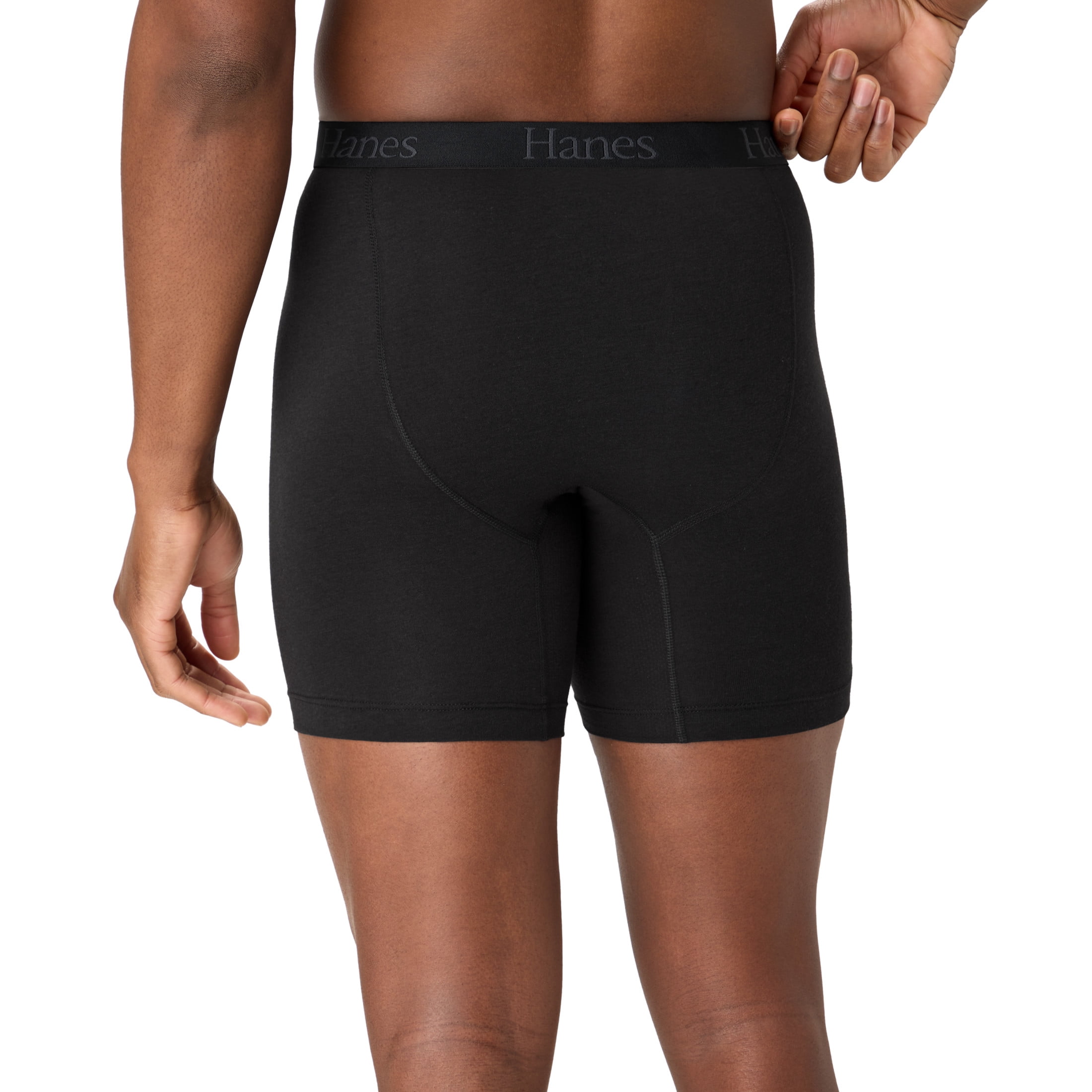 Hanes Mens Underwear Boxer Briefs, 3-Pack, Comfort Flex Fit Boxer Briefs, Moisture Wicking CFFBF3