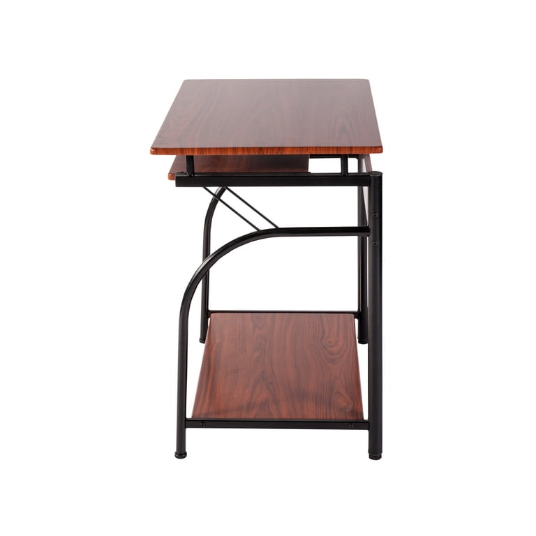50 1001 Stanton Computer Desk Cherry Red Walmart