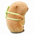 thumbnail image 4 of HUASHENG Peluche Mignon Capybara Animal en Peluche Doux Marron Capybara pour Garçons et Filles, 4 of 5