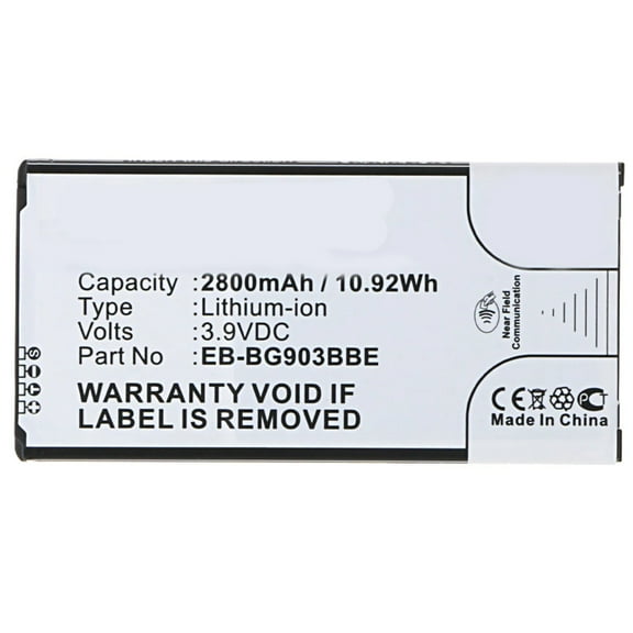 Batteries N Accessories BNA-WB-L3577 Cell Phone Battery - Li-Ion, 3.9V, 2800 mAh, Ultra High Capacity Battery - Replacement for Samsung EB-BG903BBA Battery