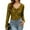 Yellow, variant on Women's Long Sleeve Floral Lace Sheer Mesh Slim Fit V-Neck Blouse Elegant Layering Piece Undershirt Going Out Tops, Purple