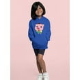 thumbnail image 2 of Pig Eating Popsicles Hoodie Juniors -Image by Shutterstock,  Medium, 2 of 4