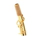 thumbnail image 4 of Saxofón Soprano perfke Latón Dorado Cuello Doblado, 4 of 8