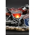 thumbnail image 2 of Harley motocycle 66 Burner Wax Tart Scented Oil Warmer Electric Polyresin, 2 of 2