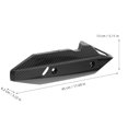thumbnail image 2 of Generic Black Plastic Motorcycle Exhaust Heat Shield Tailpipe Guard Sturdy, 2 of 6