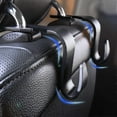 thumbnail image 3 of Pack of 8 car accessory hooks, car back seat hooks, for car interior, 3 of 5