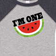 thumbnail image 4 of Inktastic I'm One 1st Birthday Watermelon Boys or Girls Baby Bodysuit, 4 of 5