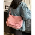 thumbnail image 4 of Kukuzhu Canvas Hobo Bags Message Bag Women Casual Crossbody Shoulder Bag Chic Large Handbag, 4 of 6