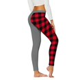 thumbnail image 4 of Ydojg Leggings For Women Tummy Control Casual Comfort Christmas Printed Leggings Workout Trousers Pants Grey 2Xl, 4 of 5