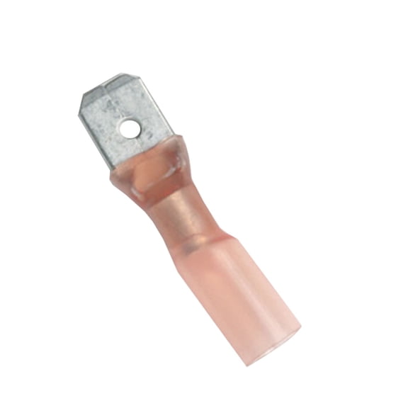 Ancor 22-18 Male Disconnect Heat Shrink Red 100 Pack