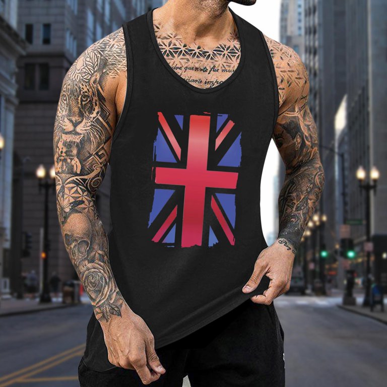 Linfrsh Men Pride Tank Tops Be You Love Wins Letter Print Shirt