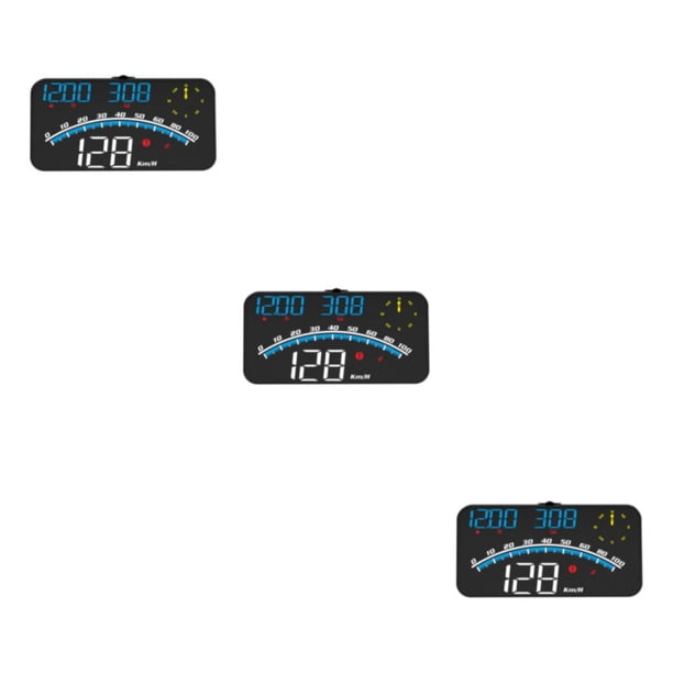Sidaley PC ABS Car Head Up Display Alarms Multifunctional Screen Digital 5.5inch USB Overspeed Speedometer Automotive Power Type1