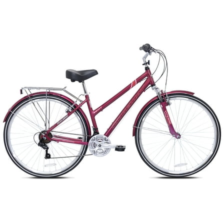 700C Kent Ridgeway Adult Bicycle, Burgundy