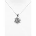 thumbnail image 3 of Iisfir's Collection - Floral - Sterling Silver Pendant Necklace & Stud Earrings Set, 3 of 4