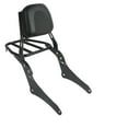 thumbnail image 2 of DYNWAVECA Motorcycle Sissy Bar Backrest, Detach Sissy Bar Backrest, with Luggage Rack Passenger Backrest and Cargo Rack, for cm500, 2 of 10