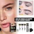 thumbnail image 4 of Hauiodp Semi-permanent Brow And Eyelash Dyestuff Set，2 In 1 Semi-Permanent Brow And Eyelash Color Makeup At Home, 8 Weeks Long Lasting For Home And Salon Use 7ML, 4 of 9