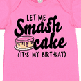 thumbnail image 4 of Inktastic Let Me Smash Cake Its My Birthday Girls Baby Bodysuit, 4 of 5