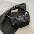 thumbnail image 4 of Korean Styles Shoulder Bag for Women Pleated Dumplings Bag Crossbody Bag Retro Handbag Croissants Bag Messengers Bag, 4 of 20