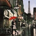 thumbnail image 2 of Romance in Paris Poster Print by Pierre Benson, 2 of 2
