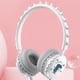 thumbnail image 5 of Moyic Auriculares con cable Jack de 3,5mm, Control de volumen, auriculares para niños con micrófono, auriculares, accesorios de computadora, niñas y Electrónica blanco, 5 of 6