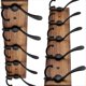 thumbnail image 2 of Perchero de Pared Rústico de 43 cm, Paquete de 2, con de Estilo Rústico para Colgar Abrigos, Bolsos y Toallas., 2 of 5