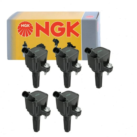5 pc NGK Ignition Coils compatible with Chevrolet Colorado 3.7L L5 2007-2012