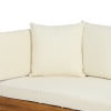 thumbnail image 4 of Finleigh Outdoor Acacia Wood Daybed, Beige, Teak Finish, 4 of 9