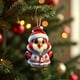 thumbnail image 1 of Adornos navideños, adornos navideños, regalos navideños, adornos navideños 2D, adornos colgantes, adornos navideños, regalos navideños, adornos para árboles de Navidad, adornos para autos, adornos col, 1 of 6