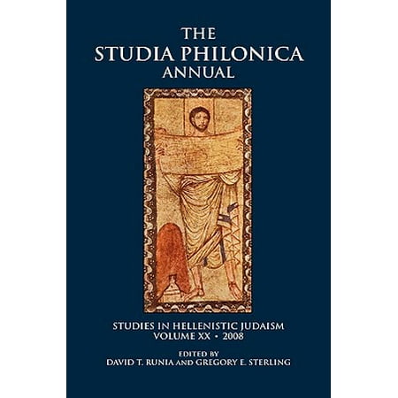 - The Studia Philonica Annual XX, 2008