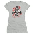 thumbnail image 2 of Bruce Lee Ink Splatter S/S Junior Women's T-Shirt Sheer Silver, 2 of 2