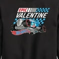 thumbnail image 3 of Hot Wheels - Valentine's Epic - Toddler And Youth Crewneck Fleece Sweatshirt, 3 of 5