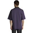 thumbnail image 2 of Vtex 0494-5301 Fils Rares Femmes Havana Chef Manteau SS Mesh&44; Aubergine - Extra Petit, 2 of 6