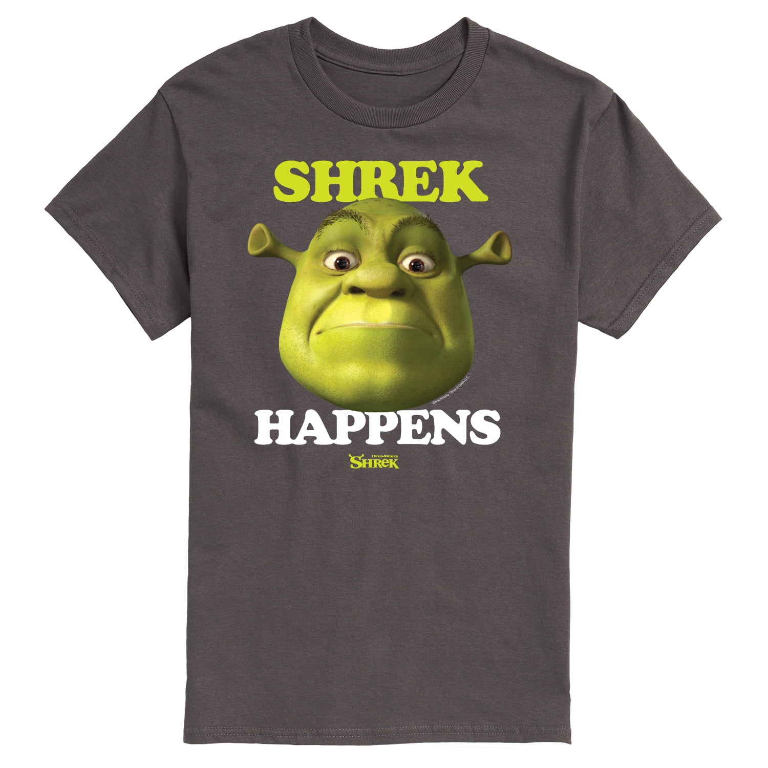 Shrek - Shrek Happens Meme - Men's Short Sleeve Graphic T-Shirt ...